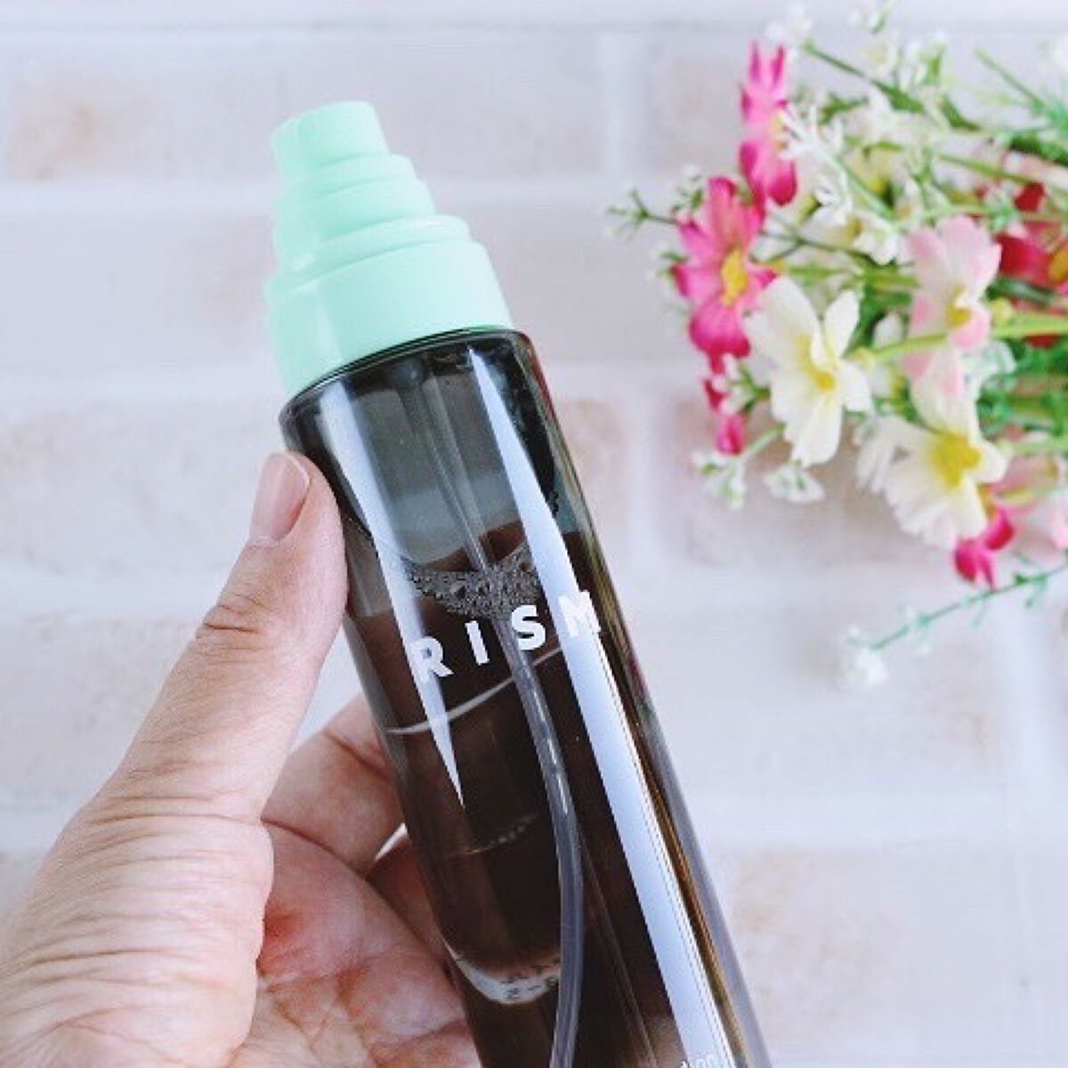 エニウェイ ローション グリーンシトラスの香り/RISM/ミスト状化粧水を使ったクチコミ(2枚目)