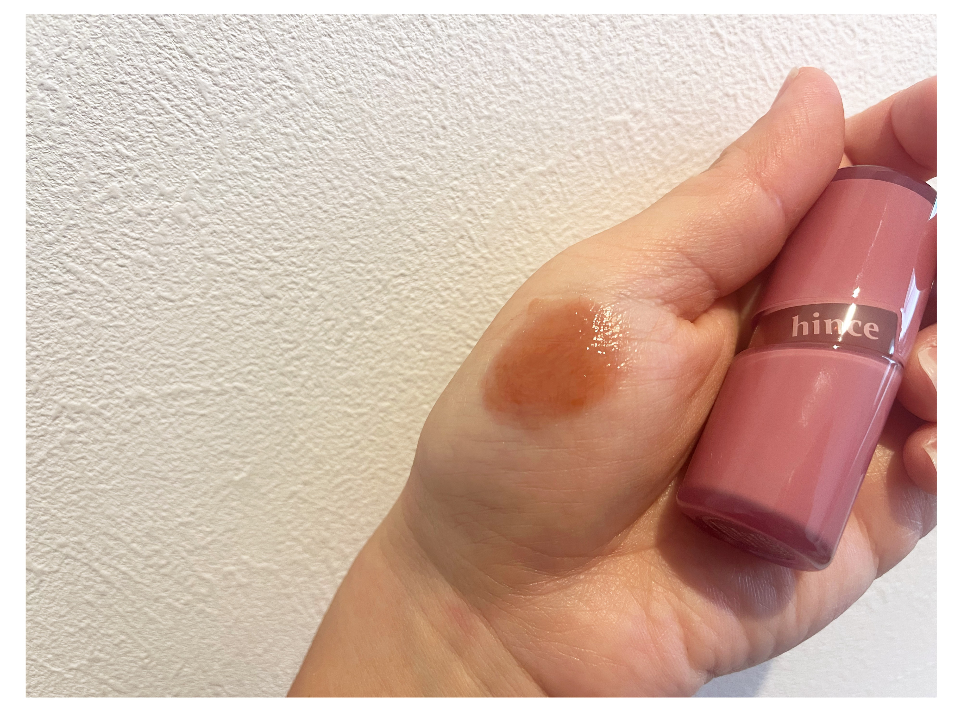 ロウグロウジェルティント/hince/リップティントを使ったクチコミ（1枚目）