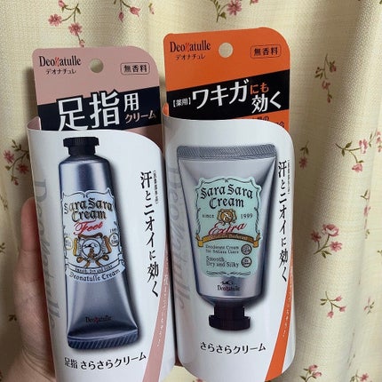 薬用足指さらさらクリーム/デオナチュレ/デオドラント・制汗剤を使ったクチコミ(1枚目)