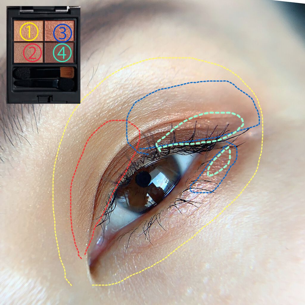 リキッドアイライナー 02 マロンブラウン/sopo/リキッドアイライナーを使ったクチコミ（2枚目）