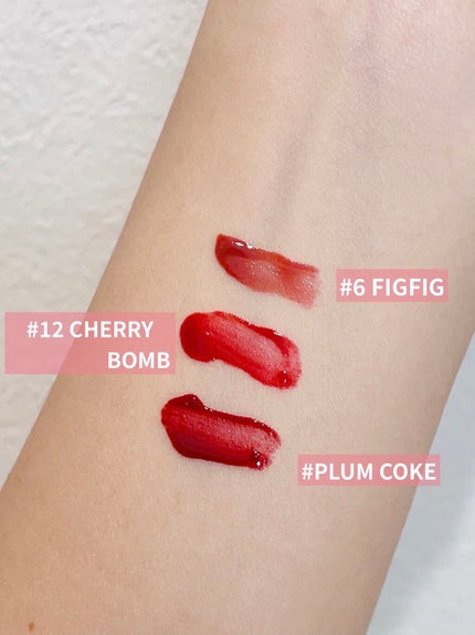 ジューシーラスティングティント/rom&nd/リップティントを使ったクチコミ(2枚目)