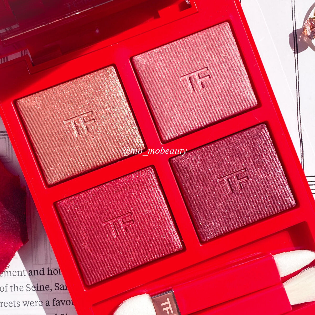 アイ カラー クォード/TOM FORD BEAUTY/アイシャドウパレットを使ったクチコミ（3枚目）