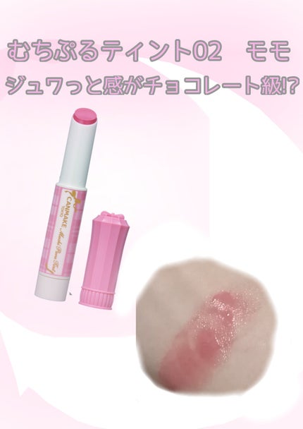 むちぷるティント/キャンメイク/リップティントを使ったクチコミ(1枚目)