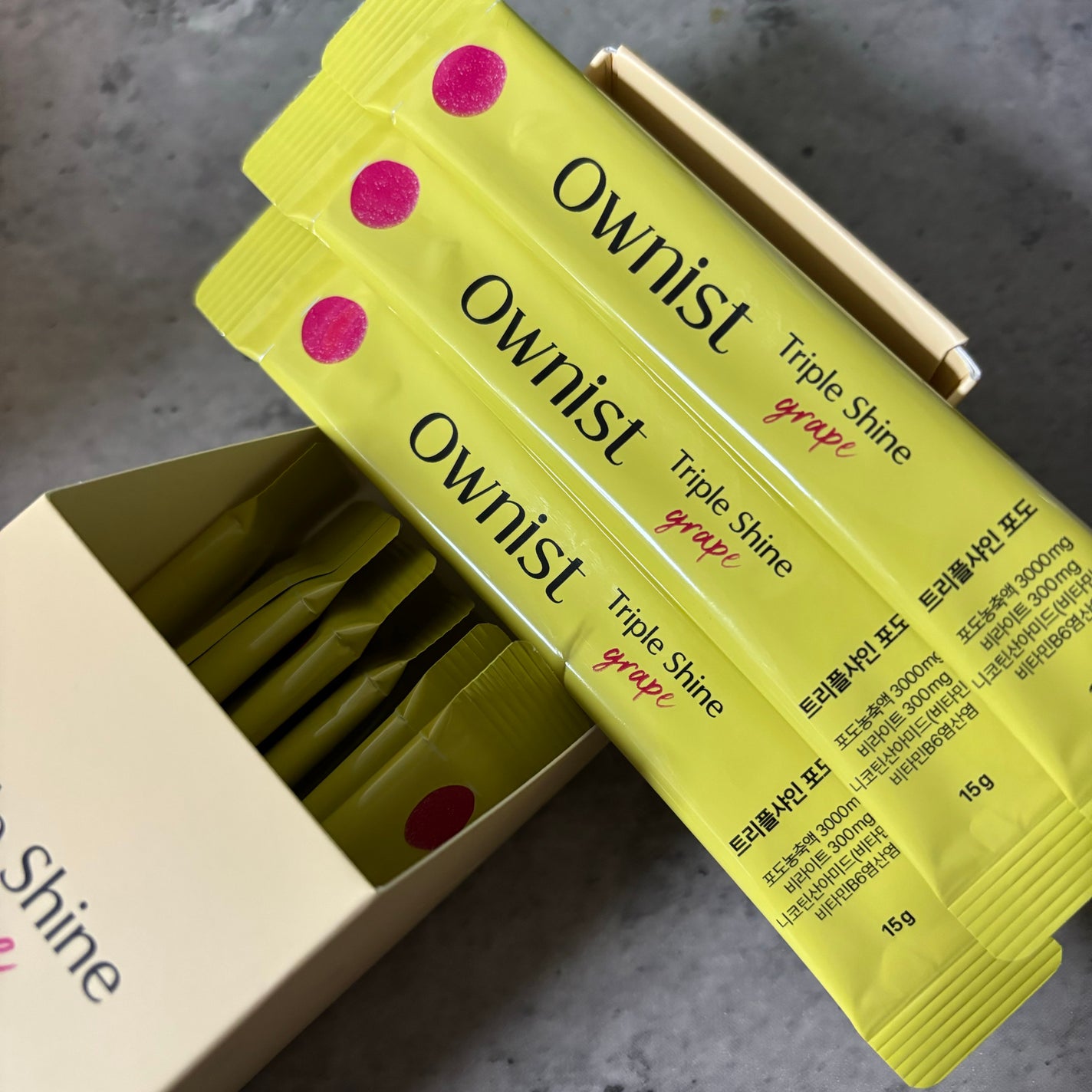 トリプルシャイン グレープ/Ownist/美容サプリメントを使ったクチコミ(2枚目)