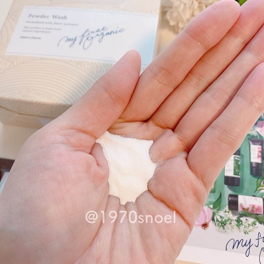 パウダーウォッシュ/chant a charm /洗顔パウダーを使ったクチコミ（3枚目）