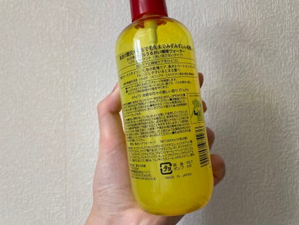 ツバキオイル うるおい補修ウォーター/黒ばら純椿油/ヘアミストを使ったクチコミ(2枚目)