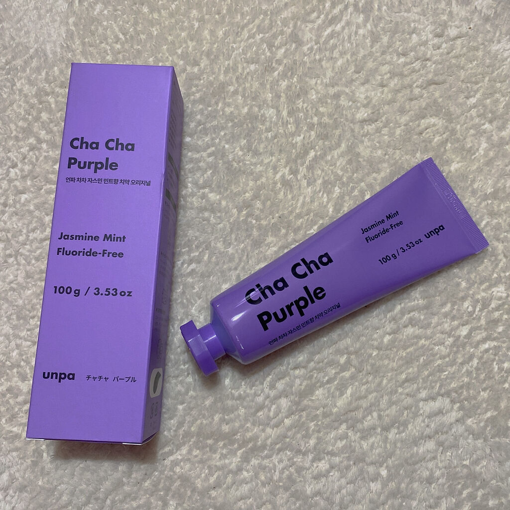 Cha Cha Charcoal Jasmin Mint Toothpaste/chacha/歯磨き粉を使ったクチコミ（1枚目）