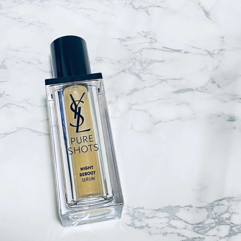 ピュアショット ナイト リチャージセラム/YVES SAINT LAURENT BEAUTE/美容液を使ったクチコミ(1枚目)