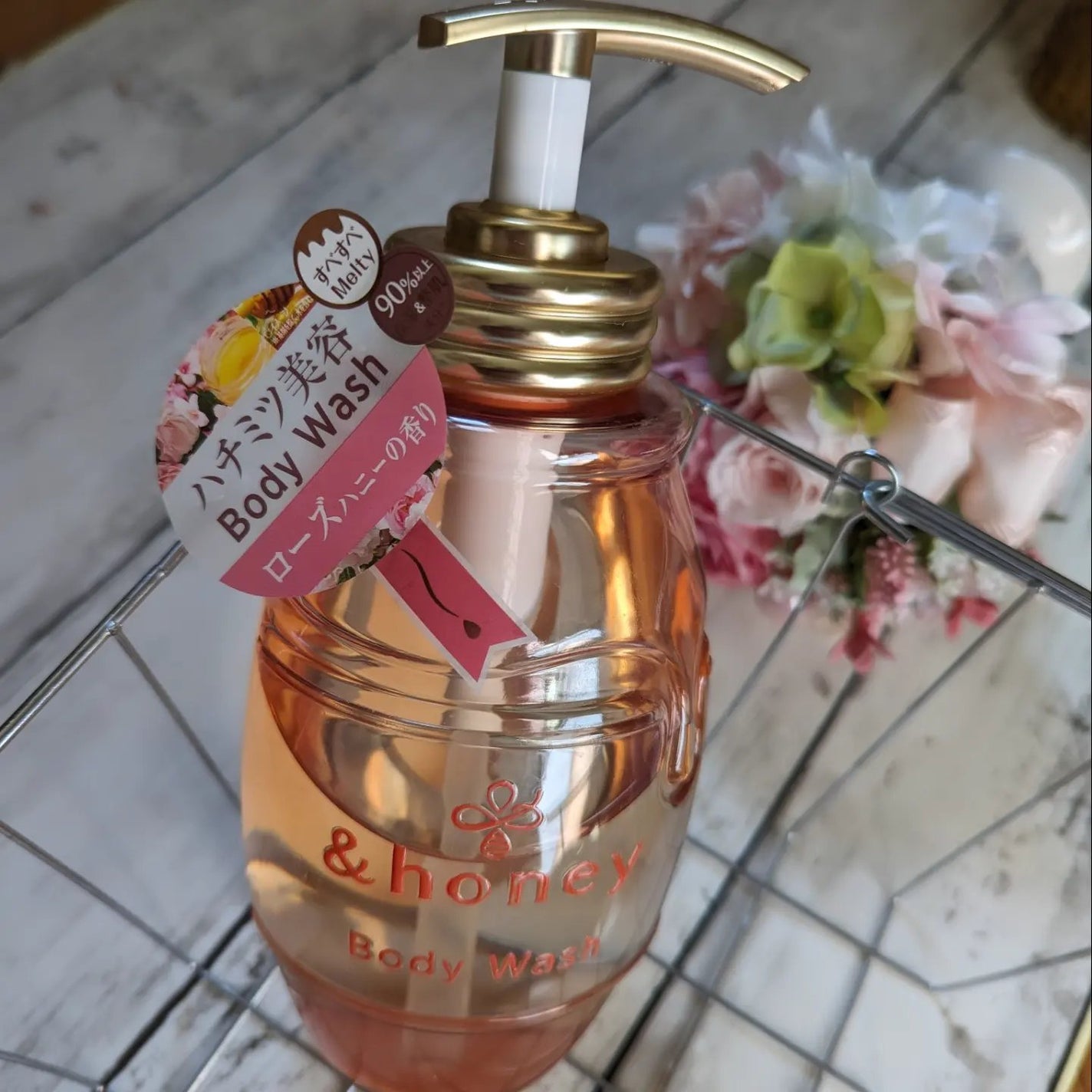 メルティモイスト ジェルボディウォッシュ/&honey/ボディソープを使ったクチコミ(1枚目)