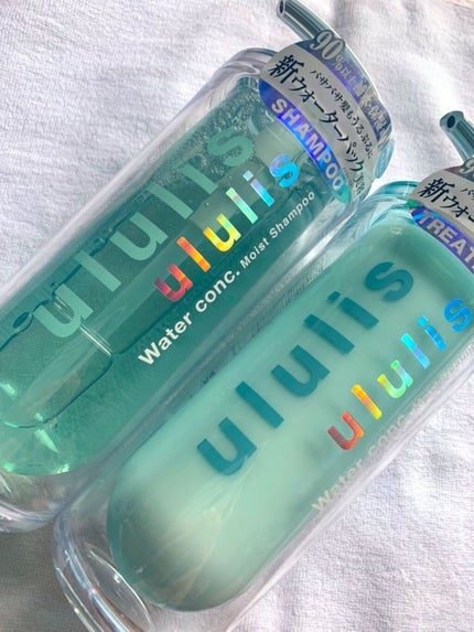 ウォーターコンク モイストシャンプー/ヘアトリートメント/ululis/市販シャンプーを使ったクチコミ(1枚目)