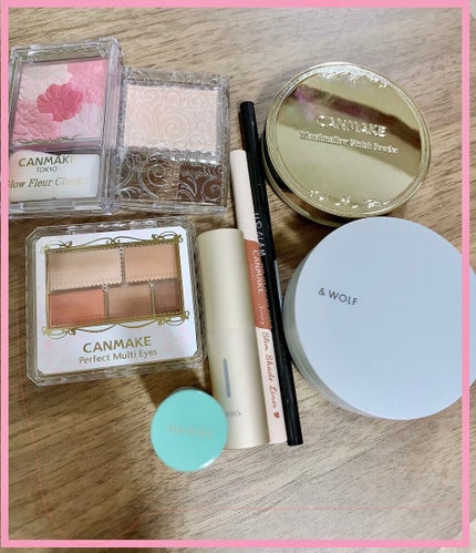 グロウフルールチークス/キャンメイク/パウダーチークを使ったクチコミ(1枚目)