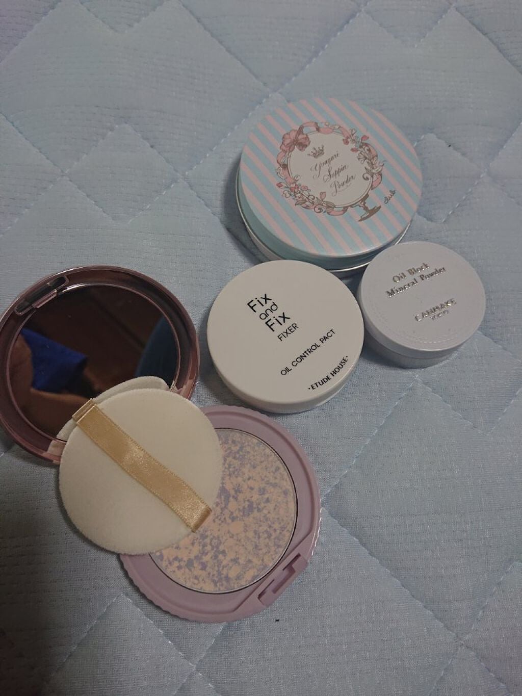 【旧品】マシュマロフィニッシュパウダー/キャンメイク/プレストパウダーを使ったクチコミ(1枚目)