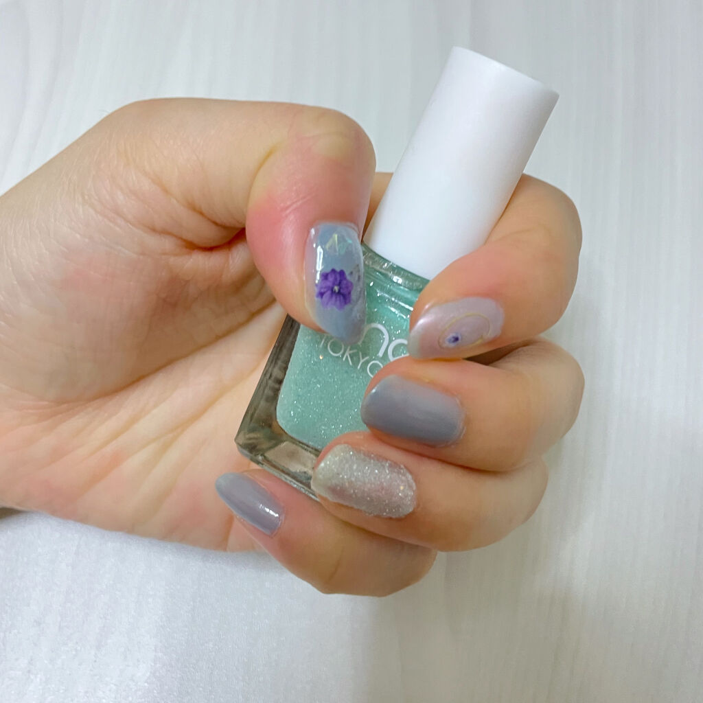 カラフルネイルズ/キャンメイク/マニキュアを使ったクチコミ（2枚目）