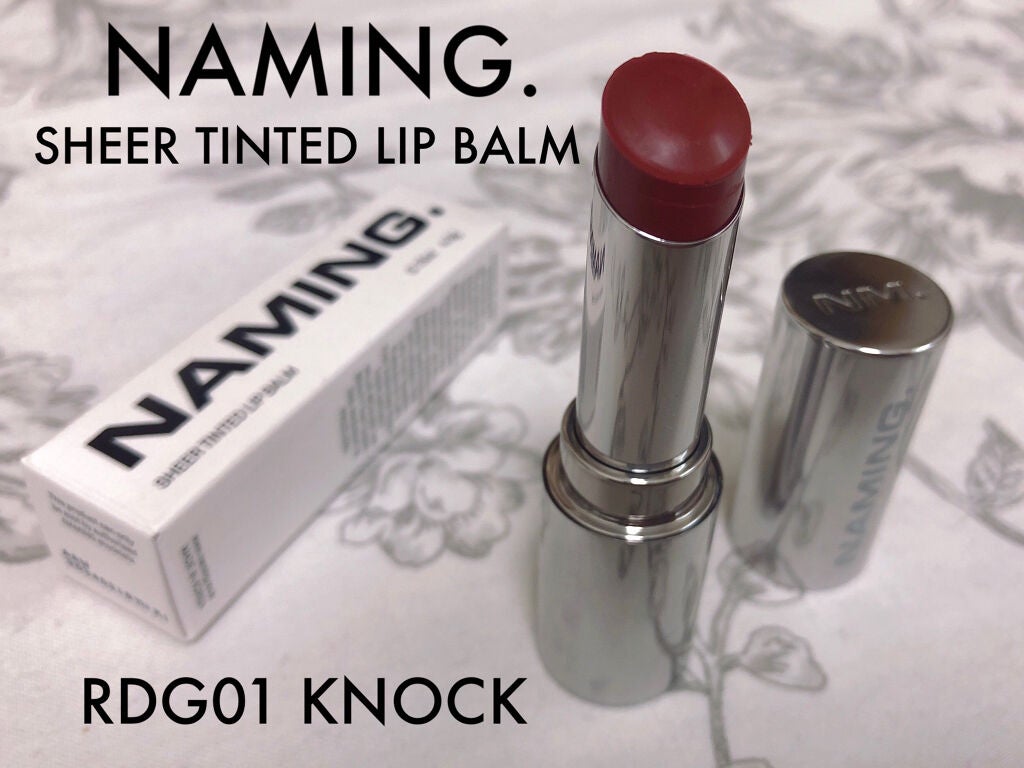 もい on LIPS 「NAMING.SHEERTINTEDLIPBALMRDG01K..」(1枚目)