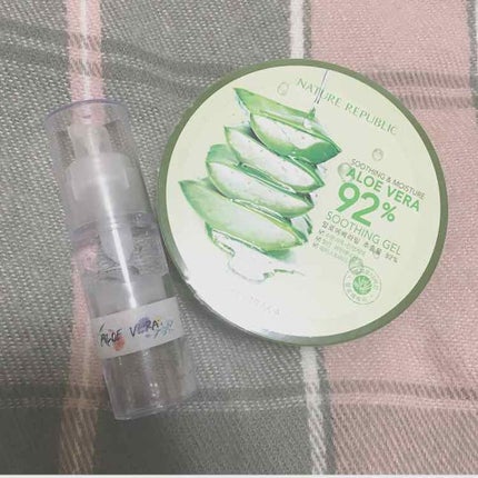 マイルド&モイスチャーアロエジェル/ネイチャーリパブリック/ボディローションを使ったクチコミ(3枚目)