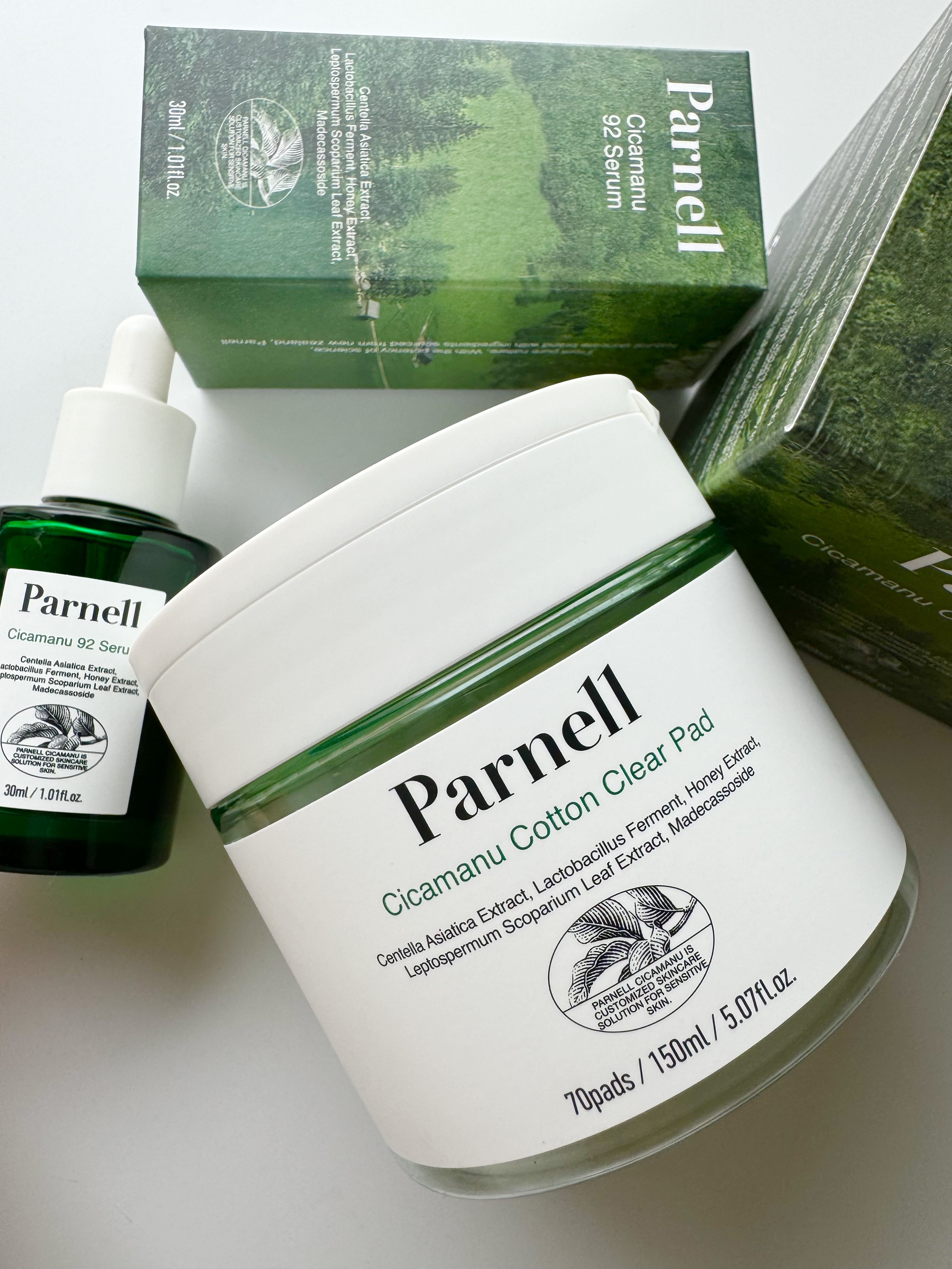 シカマヌ　コットンクリアパッド/parnell/トナーパッドを使ったクチコミ（1枚目）
