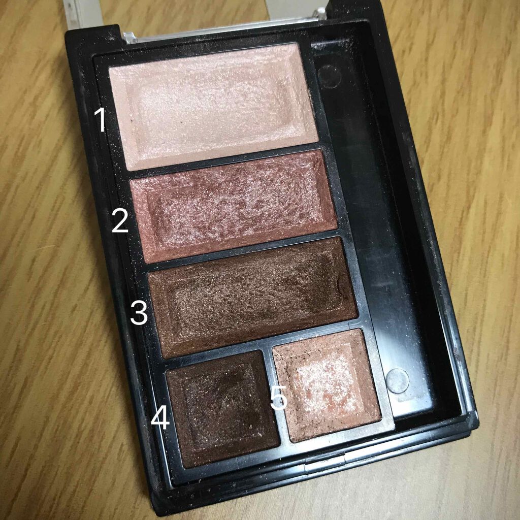ショコラスウィート アイズ/リンメル ロンドン/アイシャドウパレットを使ったクチコミ（2枚目）