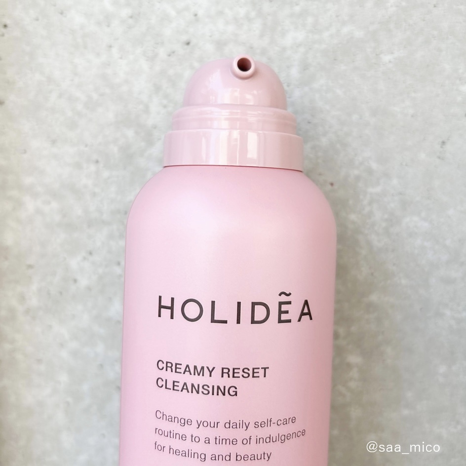 ホリーディア クリーミーリセットクレンジング/HOLIDEA/泡洗顔を使ったクチコミ（2枚目）