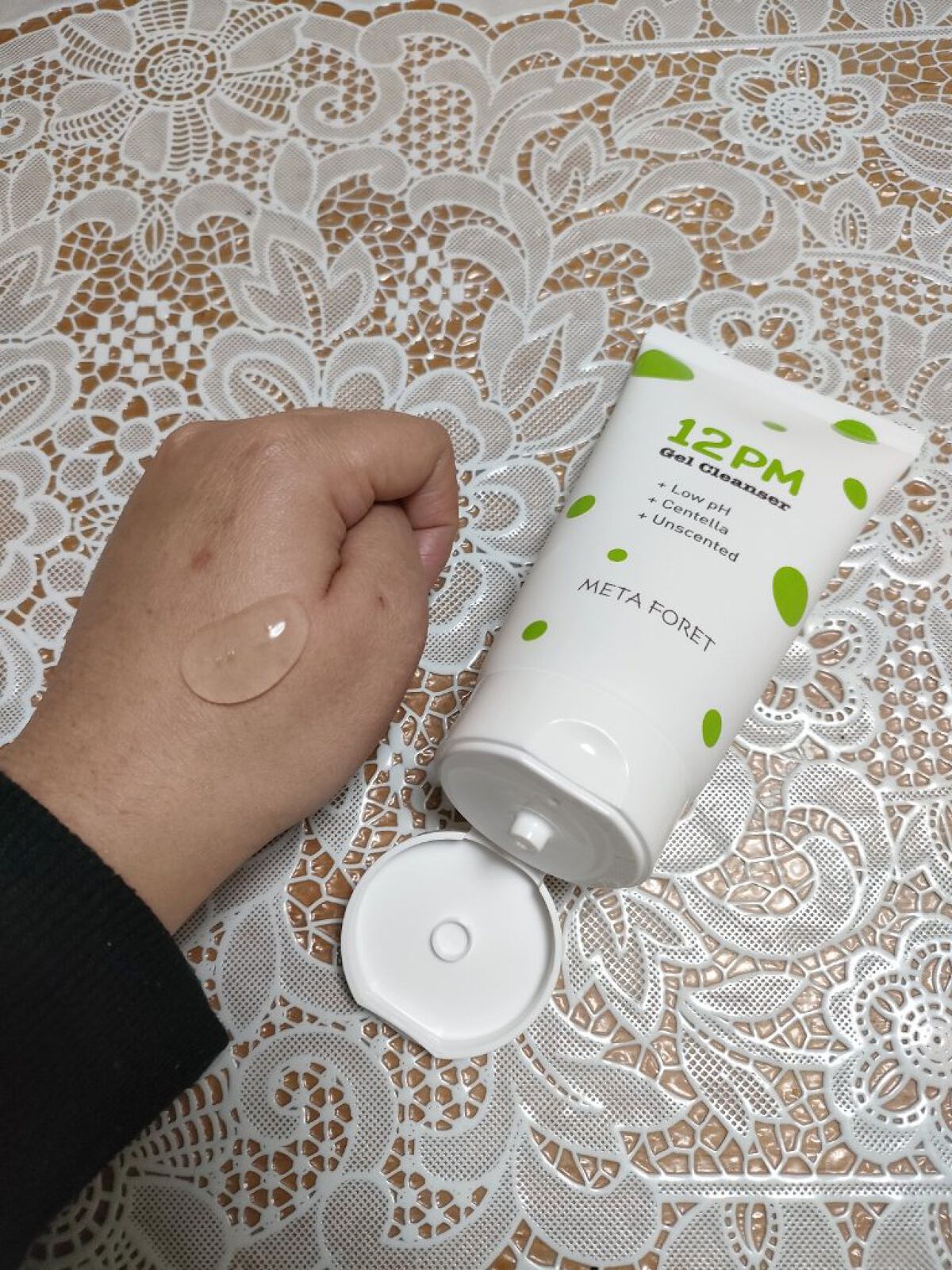 12PM ジェルクレンザー/meta foret /クレンジングジェルを使ったクチコミ（2枚目）