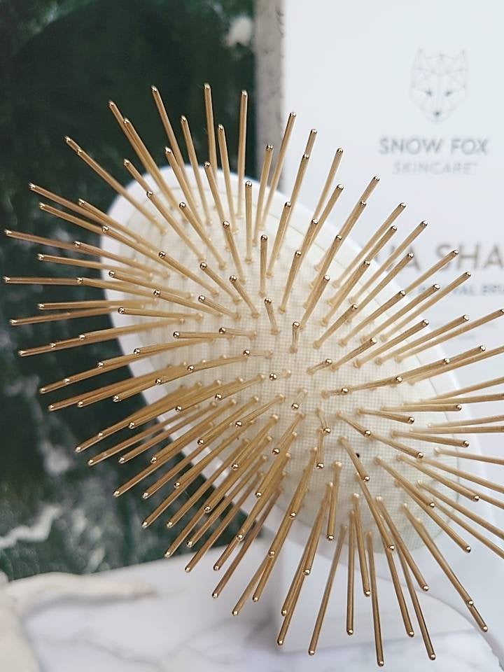 プレミアム FOXカッサ ヘアブラシ/SNOW FOX SKINCARE/ヘアブラシを使ったクチコミ(3枚目)