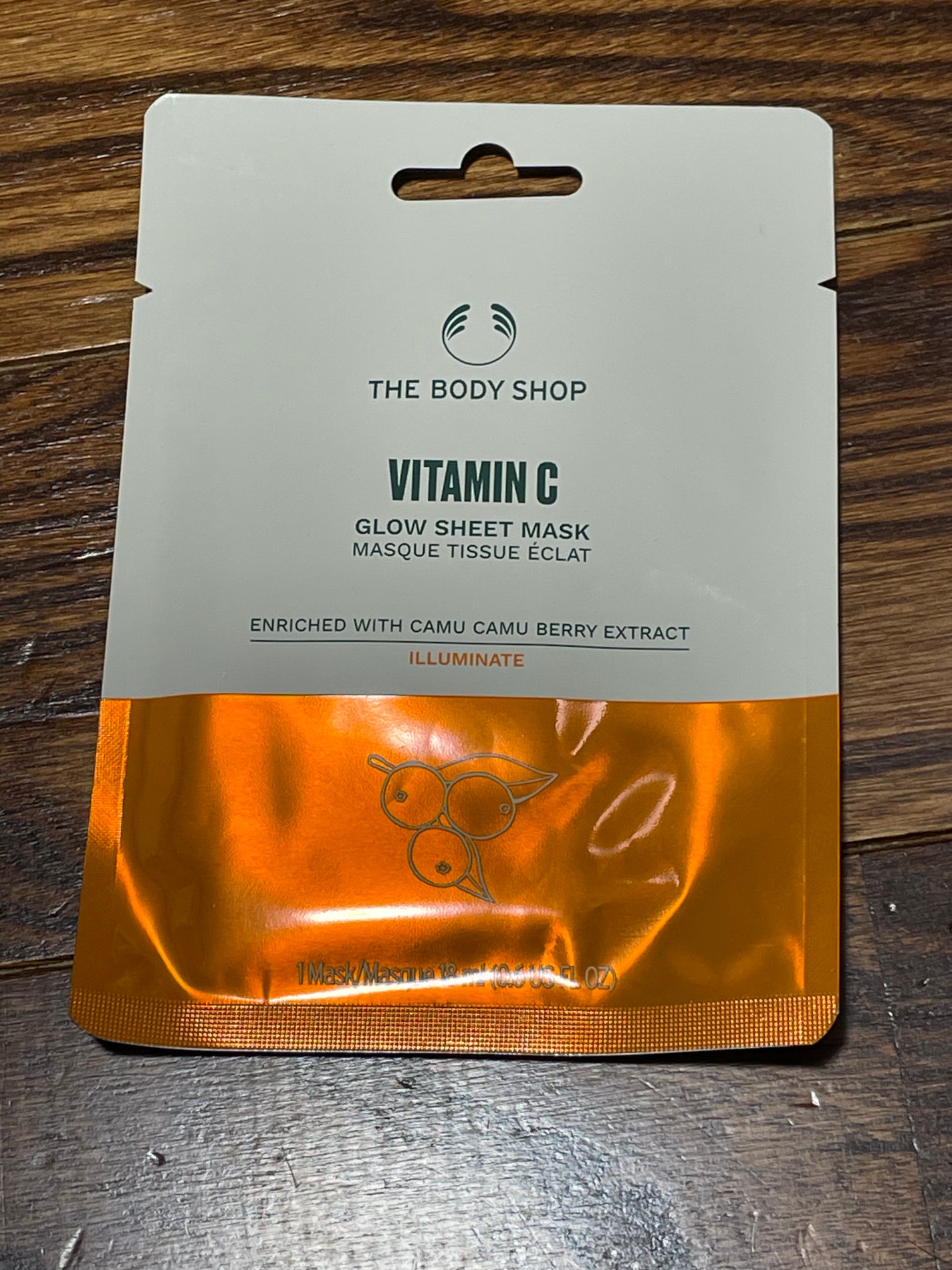 C グロウ シートマスク/THE BODY SHOP/シートマスク・パックを使ったクチコミ(1枚目)