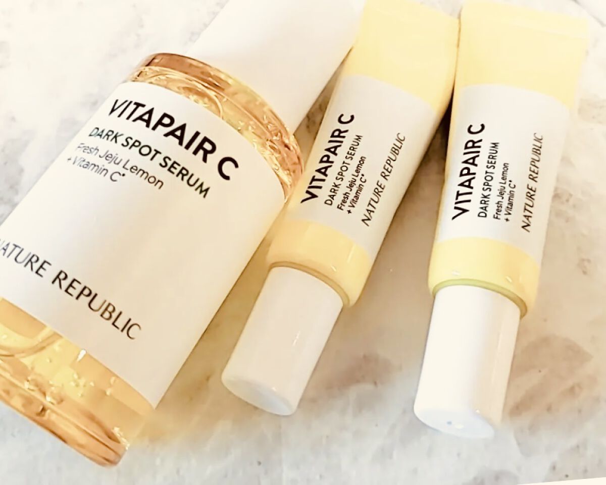 ビタペアC 集中美容液スペシャルセット/ネイチャーリパブリック/美容液を使ったクチコミ（1枚目）