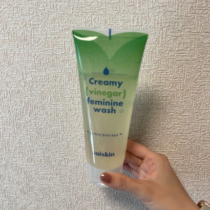 クリーミービネガーフェミニンウォッシュ/suiskin/ボディソープを使ったクチコミ(1枚目)