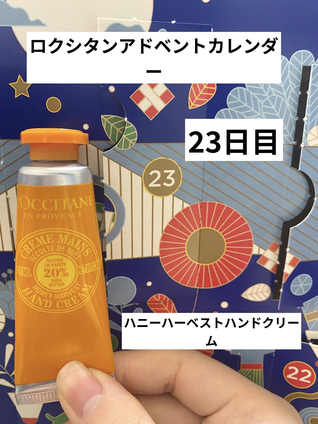 ロクシタン アドベントカレンダー2021 /L'OCCITANE/その他キットセットを使ったクチコミ（1枚目）