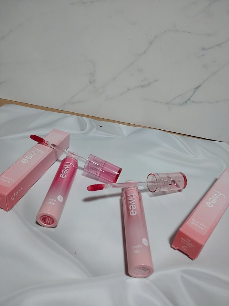 フィーティントガラス/fwee/リップティントを使ったクチコミ（1枚目）