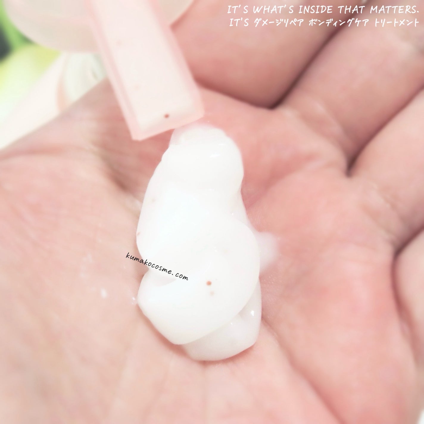 ダメージリペア ボンディングケア シャンプー/トリートメント/IT’S WHAT’S INSIDE THAT MATTERS./市販シャンプーを使ったクチコミ(6枚目)