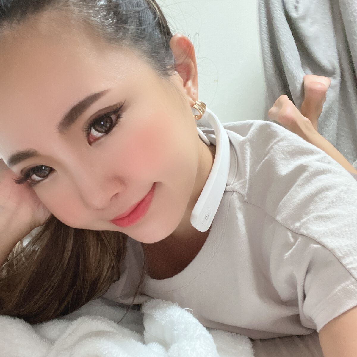 NECK RELAX 　PLUS/NIPLUX/ネックマッサージャーを使ったクチコミ（2枚目）