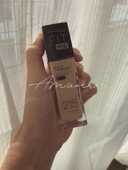 フィットミー リキッドファンデーション R/MAYBELLINE NEW YORK/リキッドファンデーションを使ったクチコミ(1枚目)