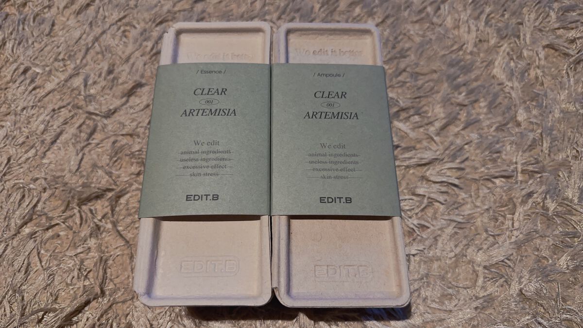 クリアヨモギアンプル/EDIT.B/美容液を使ったクチコミ（1枚目）