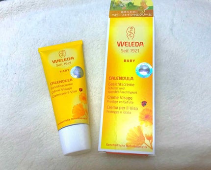 カレンドラベビークリーム/WELEDA/フェイスクリームを使ったクチコミ(1枚目)