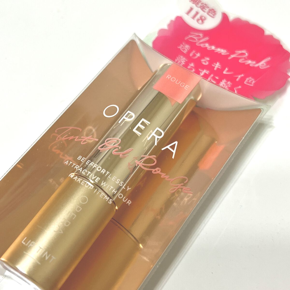 オペラ リップティント N 118 ブルームピンク（限定色）/OPERA/リップティントを使ったクチコミ（2枚目）