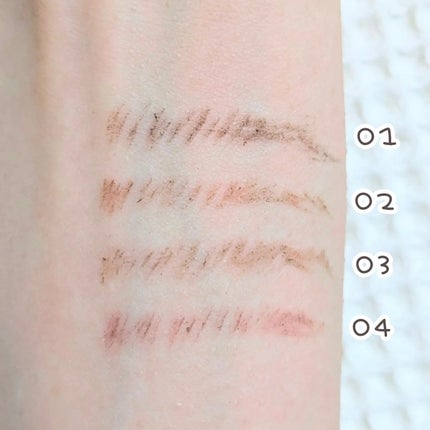 ブロウラッシュEX ウルトラスキニーペンシルブロウ N/ブロウラッシュ/アイブロウペンシルを使ったクチコミ(4枚目)