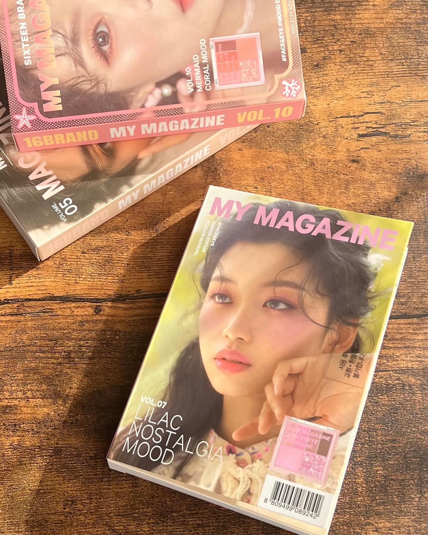 16 MY MAGAZINE/16BRAND/アイシャドウパレットを使ったクチコミ（2枚目）