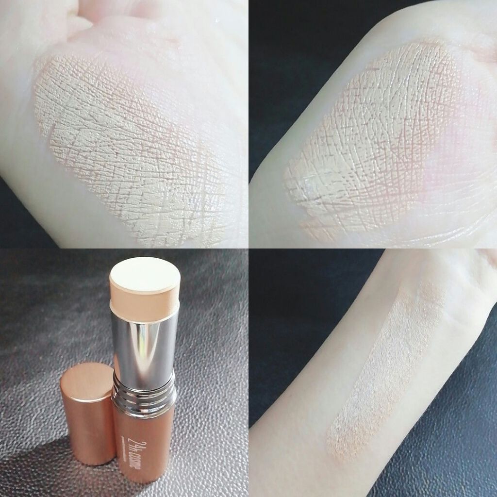 24 ミネラルモイストスティックファンデ/24h cosme/その他ファンデーションを使ったクチコミ(4枚目)
