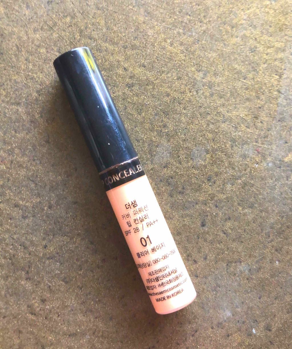 カバーパーフェクション チップコンシーラー/the SAEM/リキッドコンシーラーを使ったクチコミ(1枚目)