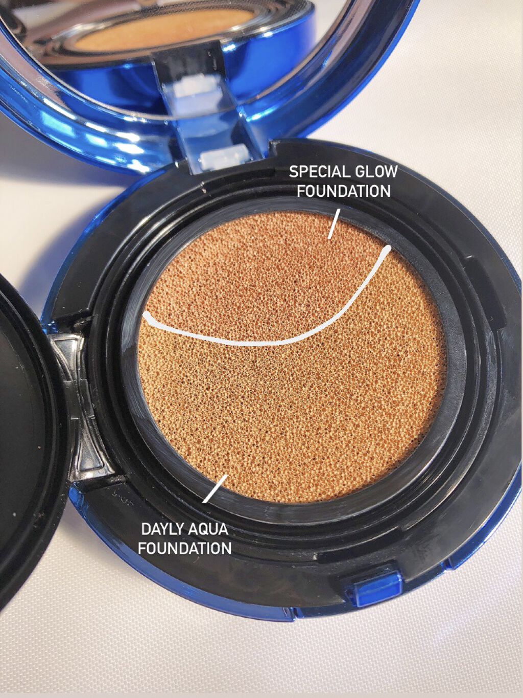 テルムレデュアルグロウクッション/STEAMBASE/クッションファンデーションを使ったクチコミ（3枚目）