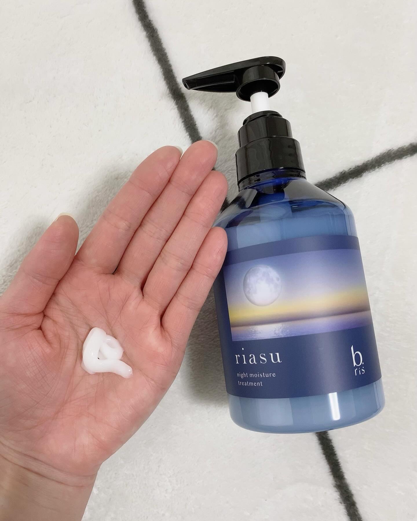 リアス ナイト モイスチャー シャンプー/トリートメント シトラスハーブの⾹り/riasu/市販シャンプーを使ったクチコミ（3枚目）