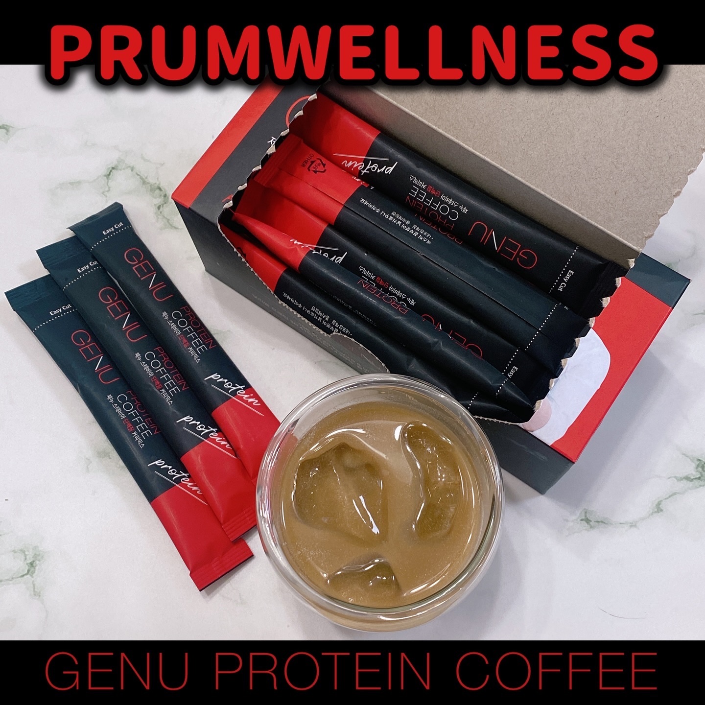 GENUコーヒー/PRUMWELLNESS/ドリンクを使ったクチコミ（1枚目）