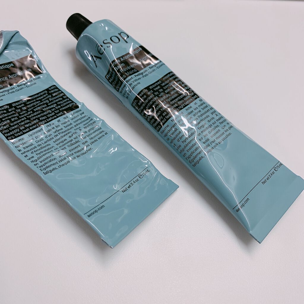 レバレンス ハンドバーム/Aesop/ハンドクリームを使ったクチコミ（1枚目）