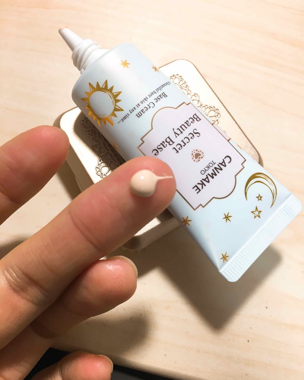 マシュマロフィニッシュファンデーション/キャンメイク/パウダーファンデーションを使ったクチコミ（2枚目）