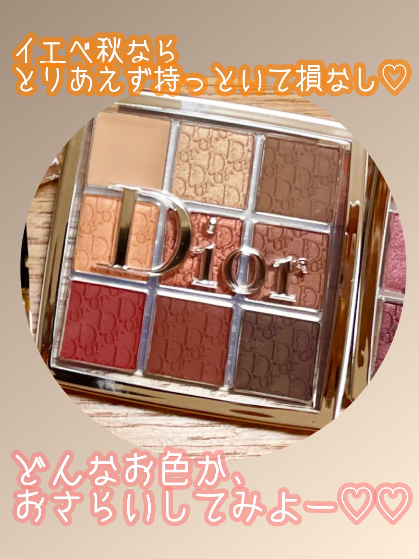 ディオール バックステージ アイ パレット/Dior/アイシャドウパレットを使ったクチコミ(1枚目)