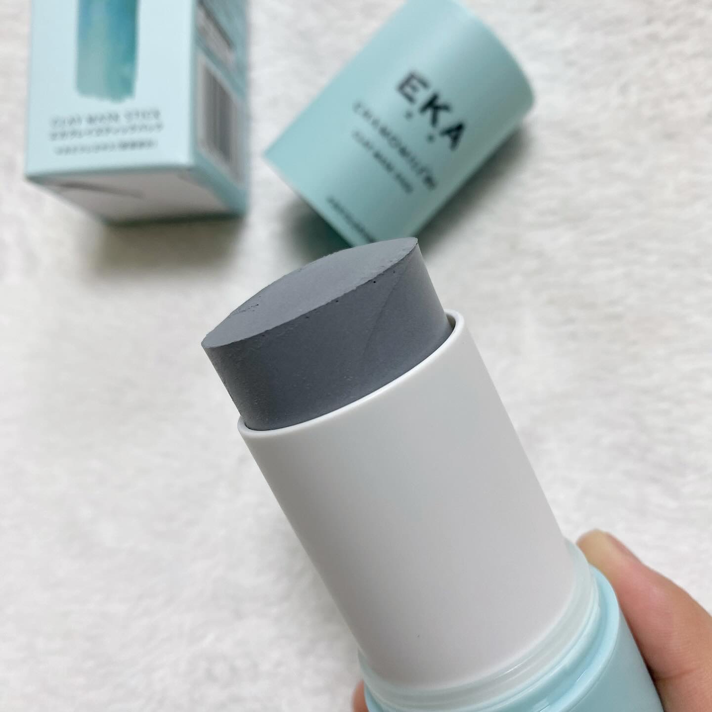 クレイスティックパック/EKA/洗い流すパック・マスクを使ったクチコミ（2枚目）