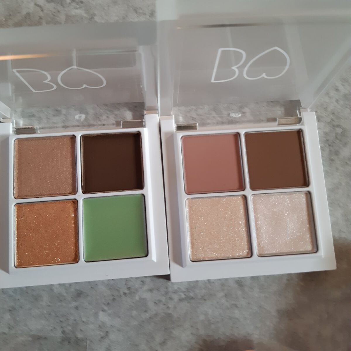 THE アイパレR/b idol/アイシャドウパレットを使ったクチコミ（2枚目）