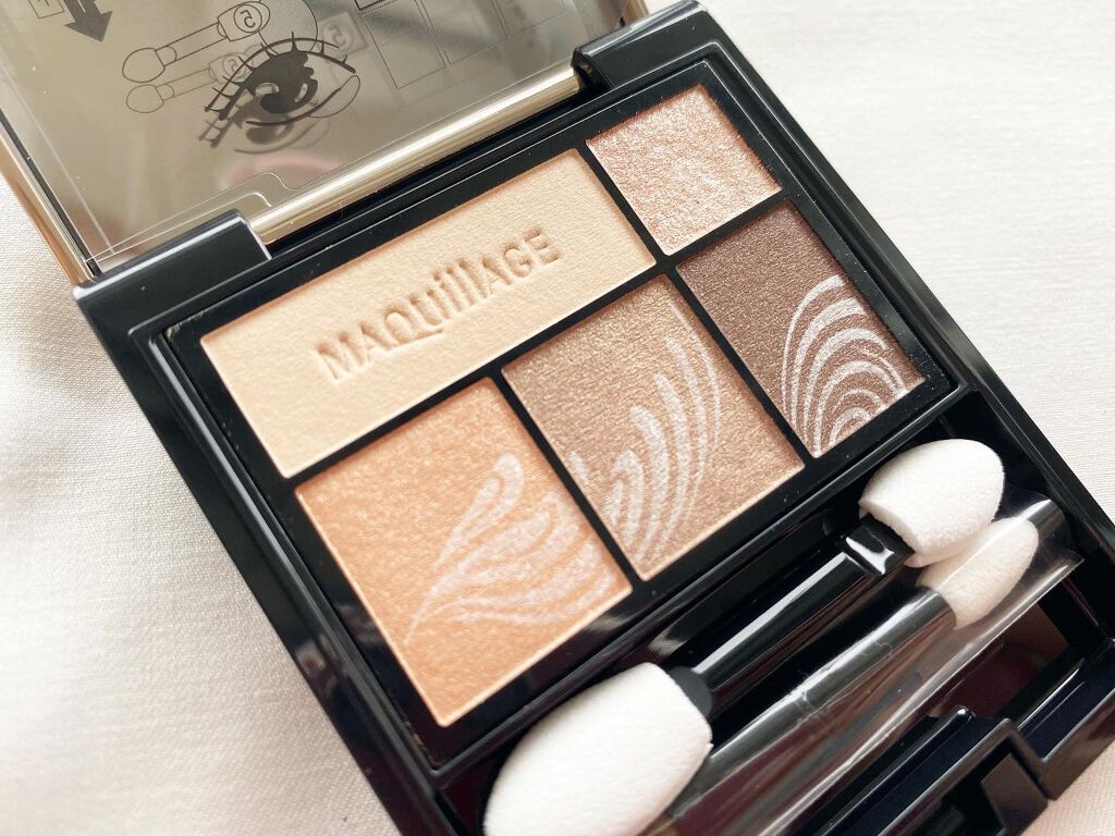 ドラマティックスタイリングアイズ/マキアージュ/アイシャドウパレットを使ったクチコミ（1枚目）