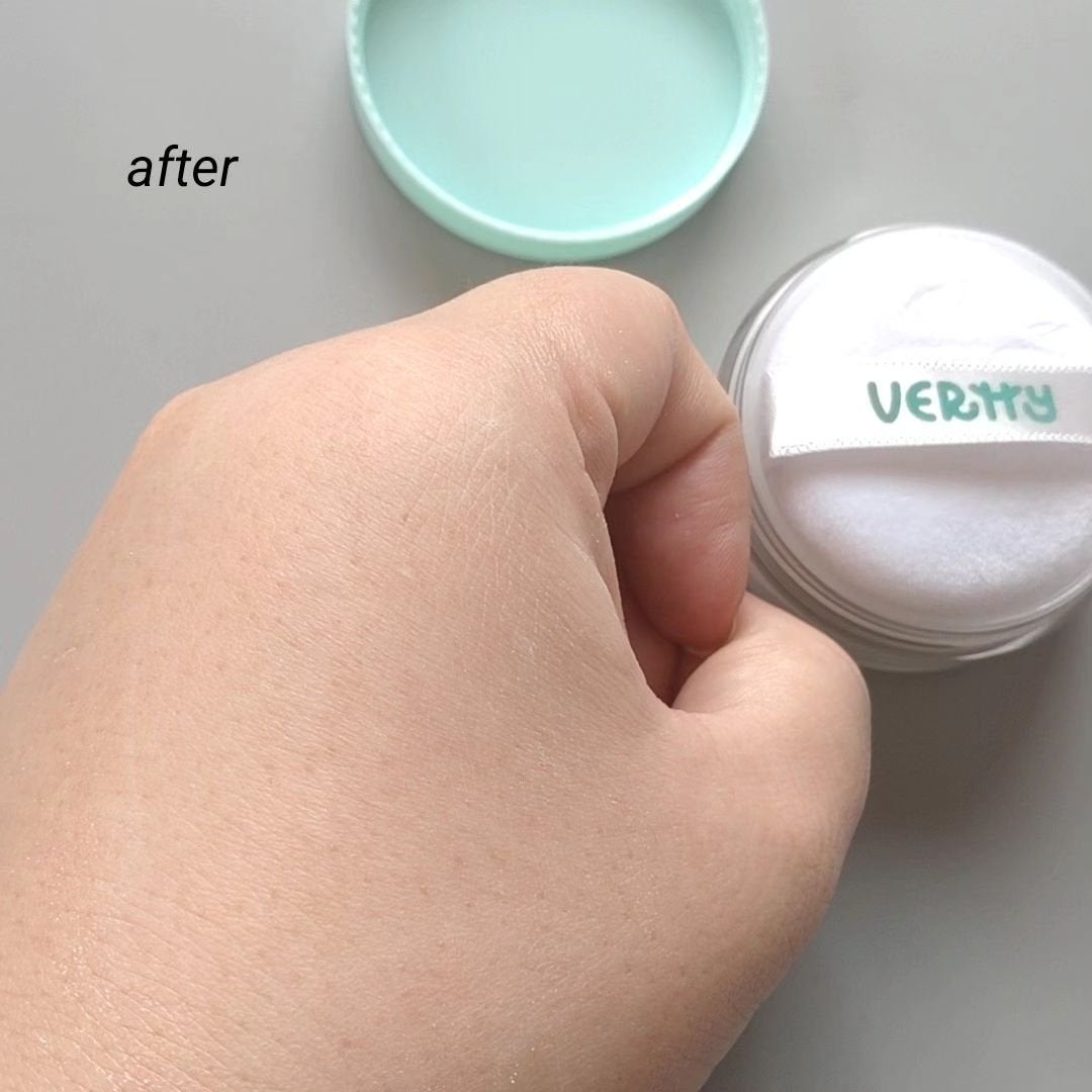 ノーセバムミントブラーパウダー /Vertty/ルースパウダーを使ったクチコミ(6枚目)