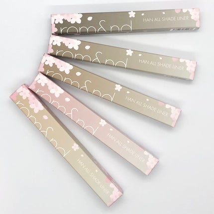 ハンオールシェードライナー/rom&nd/ペンシルアイライナーを使ったクチコミ(1枚目)